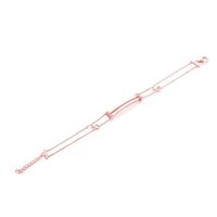 Pulsera Marcello Pane Mujer Letters in Plata Cubic Zirconia BRYL 002_R